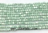 CAS300 15.5 inches 4mm round snowflake angelite gemstone beads