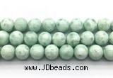 CAS306 15.5 inches 16mm round snowflake angelite gemstone beads