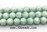 CAS307 15.5 inches 18mm round snowflake angelite gemstone beads