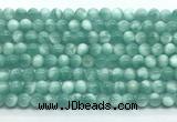 CAS330 15.5 inches 6mm round peacock angelite gemstone beads