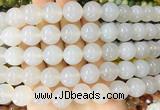 AGBS115 15 inches 14mm round agate gemstone beads wholesale