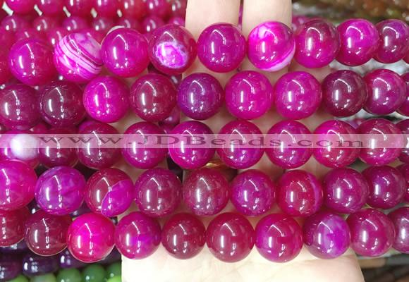 AGBS116 15 inches 14mm round agate gemstone beads wholesale