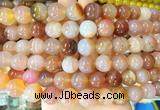 AGBS121 15 inches 14mm round agate gemstone beads wholesale