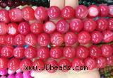 AGBS122 15 inches 14mm round agate gemstone beads wholesale