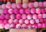 AGBS123 15 inches 14mm round agate gemstone beads wholesale