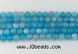 AGBS81 15 inches 8mm round blue fire agate beads wholesale