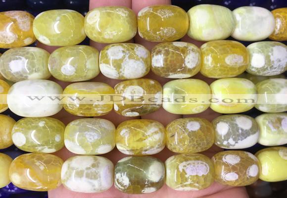 AGBS88 15 inches 13*18mm drum agate gemstone beads wholesale