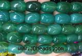 AGBS95 15 inches 13*18mm drum agate gemstone beads wholesale