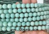 AMBS03 15 inches 8mm round amazonite beads wholesale