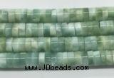 ASBS03 15 inches 3*8mm heishi peacock angelite gemstone beads