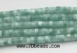 ASBS06 15 inches 3*6mm heishi peacock angelite gemstone beads