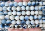 BIBS10 15 inches 10mm round blue ice glacierite stone beads wholesale