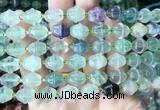 BLBS09 15 inches 10*11mm bell fluorite beads wholesale