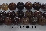 CAA1036 15.5 inches 6mm round dragon veins agate beads wholesale