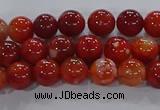 CAA1046 15.5 inches 6mm round dragon veins agate beads wholesale