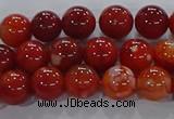 CAA1047 15.5 inches 8mm round dragon veins agate beads wholesale