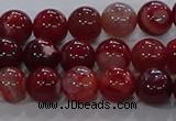 CAA1052 15.5 inches 8mm round dragon veins agate beads wholesale