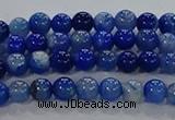 CAA1060 15.5 inches 4mm round dragon veins agate beads wholesale