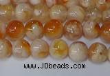 CAA1071 15.5 inches 6mm round sakura agate gemstone beads