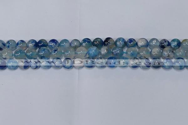 CAA1082 15.5 inches 8mm round sakura agate gemstone beads