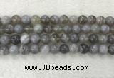 CAA1804 15.5 inches 12mm round banded agate gemstone beads