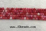 CAA1891 15.5 inches 6mm round banded agate gemstone beads