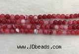 CAA1892 15.5 inches 8mm round banded agate gemstone beads