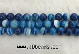 CAA1936 15.5 inches 16mm round banded agate gemstone beads