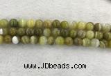 CAA1954 15.5 inches 12mm round banded agate gemstone beads