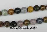 CAA229 15.5 inches 6mm round ocean agate gemstone beads wholesale