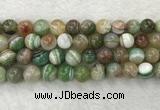 CAA2306 15.5 inches 16mm round banded agate gemstone beads