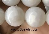 CAA2344 15.5 inches 12mm round white crazy lace agate beads wholesale