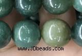 CAA2360 15.5 inches 12mm round moss agate beads wholesale