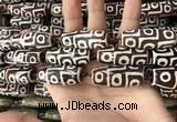 CAA2704 15.5 inches 14*38mm - 16*43mm rice tibetan agate dzi beads