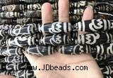 CAA2717 15.5 inches 14*38mm - 16*43mm rice tibetan agate dzi beads