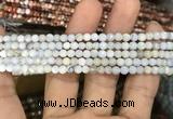 CAA2805 15 inches 4mm faceted round fire crackle agate beads wholesale