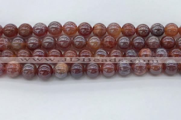 CAA3503 15.5 inches 10mm round AB-color fire agate beads wholesale