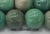 CAA3520 15.5 inches 14mm round AB-color grass agate beads wholesale