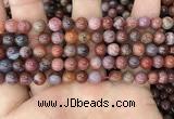 CAA3621 15.5 inches 6mm round Portuguese agate beads wholesale