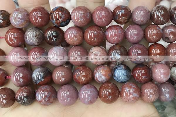 CAA3624 15.5 inches 12mm round Portuguese agate beads wholesale