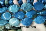 CAA3726 25*35mm - 30*40mm freeform chrysanthemum agate beads