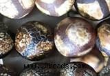 CAA3914 15 inches 10mm round tibetan agate beads wholesale