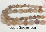 CAA4043 15.5 inches 18*25mm - 22*25mm nuggets sakura agate beads