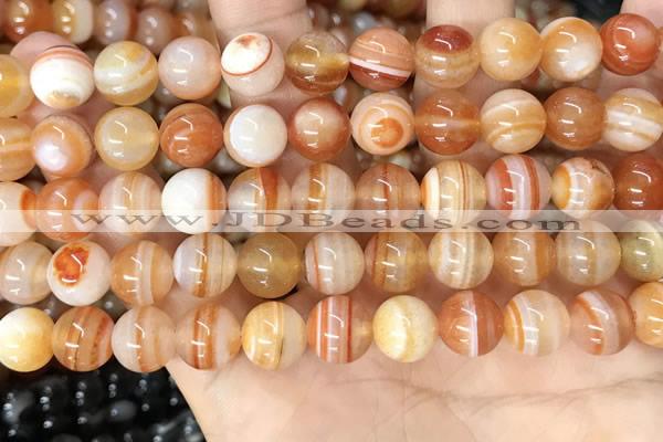 CAA4952 15.5 inches 10mm round Madagascar agate beads wholesale