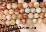 CAA4954 15.5 inches 14mm round Madagascar agate beads wholesale