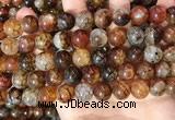 CAA5050 15.5 inches 12mm round dragon veins agate beads wholesale