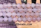 CAA5085 15.5 inches 14mm round purple agate beads wholesale