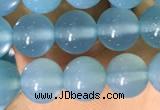 CAA5091 15.5 inches 6mm round sea blue agate beads wholesale