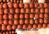 CAA5101 15.5 inches 10mm round red agate gemstone beads