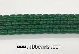 CAA5355 15.5 inches 10*14mm drum agate gemstone beads